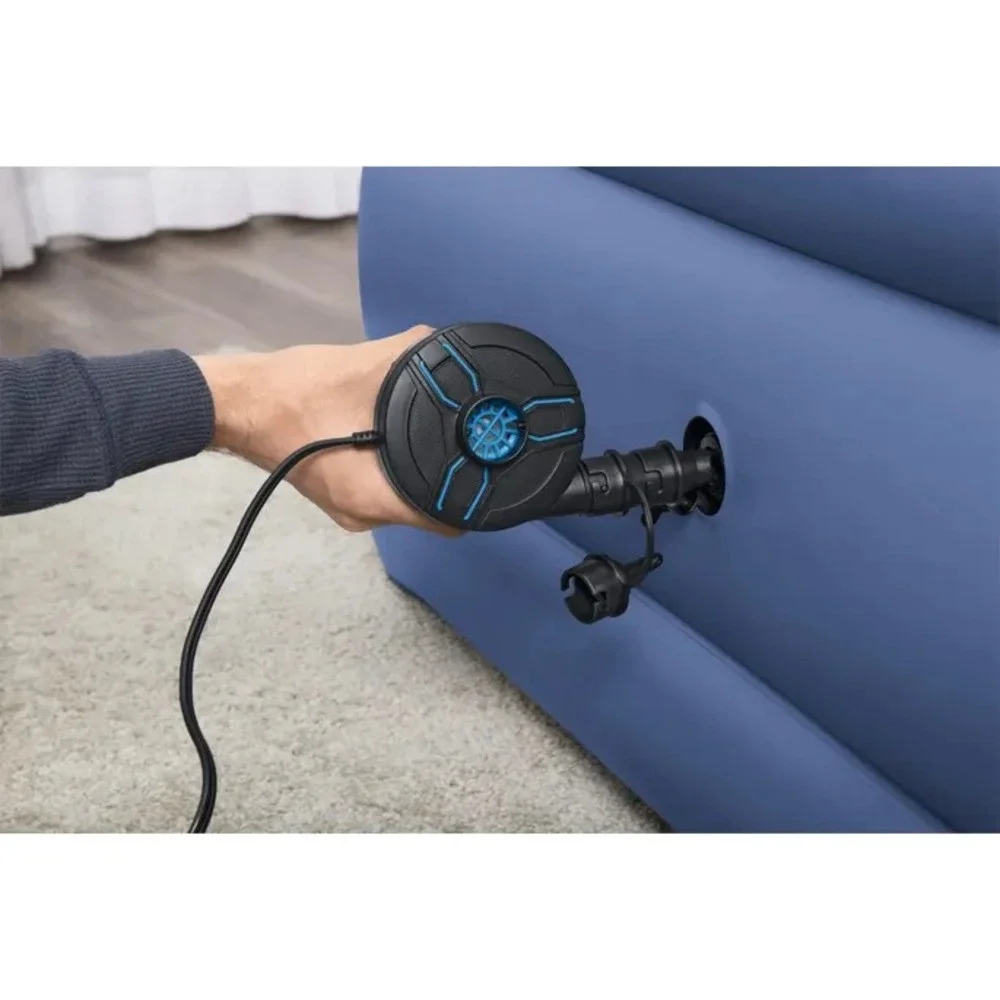 Bestway‎ PowerTouch AC Electric Air Pump 110-120V Powerful 3 Valve Adaptors NEW